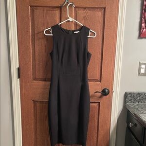 H&M Classic Black Midi Dress